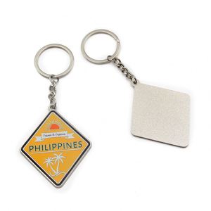 Custom Business Promotional <b>Keychains</b> With Logo Zinc Alloy Enamel Keyring <b>Personalized</b> for Corporate Gifts - Product Image 3