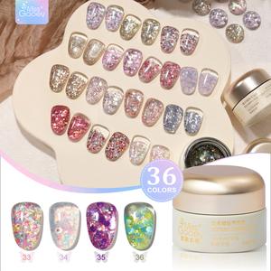 <span class=keywords><strong>Miss</strong></span> Gooey 36 Couleurs Coréen Gros Vernis Gel Paillettes Marque Privée Vernis à Ongles Réfléchissant Set OEM Semi Permanent Uv Gel Nail Art - Product Image 4