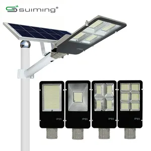 100w 200w 300w 400w solar street light two in one die-casting aluminum solar street light system