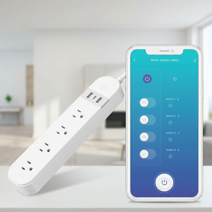 ZHINL Interrupteur Minuteur Connecté <span class=keywords><strong>avec</strong></span> Télécommande via App, <span class=keywords><strong>Multiprise</strong></span> Intelligente 4 Prises 15A 1800W WiFi pour Maison, Cuisine, Bureau, <span class=keywords><strong>avec</strong></span> 3 Ports USB et USB-C - Product Image 2