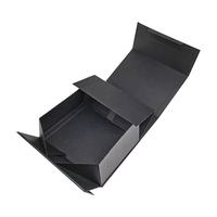 Boîte de papier cadeau de Saint-Valentin de mariage pliable de luxe avec ruban pour vêtements de costume Boîte cadeau cosmétique de luxe avec revêtement UV en relief