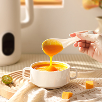 All-in-one 1.0L RVS automatische sojamelkmachine met zuiver koperen motor, blender en sapcentrifuge voor thuisgebruik