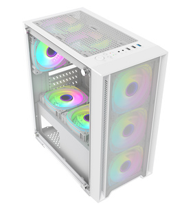 PC Gaming Casing Cabinet <strong>Desktop</strong> ATX Tower CPU Gamers De Custom Hardware <strong>Computer</strong> Cases Towers - Product Image 3