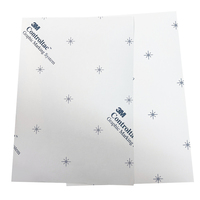 Film de lamination transparent mat givré en cuir brillant avec grille, papier autocollant blanc imprimable pour encre à jet d'encre, autocollant personnalisé