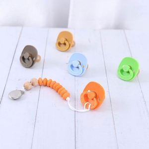 Sucette ronde en silicone de qualité alimentaire pour nouveau-nés de 0 à 6 mois, sans latex, sans BPA, tétine apaisante, cadeaux avec logo personnalisé - Product Image 3