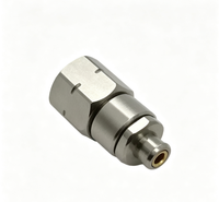 Connecteur coaxial RF mâle à souder 2.4-J3657G DC~50GHz 50Ohm, adapté aux câbles micro-ondes semi-rigides et semi-flexibles 3657