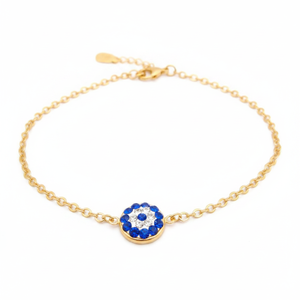 Pulsera Cadena Ojo Malvado Diámetro 0,8 cm - Product Image 2