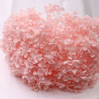 Bunga Hydrangea Awet Buatan Tangan Real Touch untuk Dekorasi Pernikahan, Hari Valentine, Berbagai Warna, Tahan Lama, Hiasan Rumah