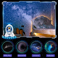 Proyector de Estrellas Portátil Youkela, Proyector de Aurora para Sala de Estar, Lámpara LED Recargable, Luz Nocturna Ligera para Regalo Navideño