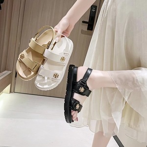 <span class=keywords><strong>Sandali</strong></span> Sportivi Estivi da <span class=keywords><strong>Donna</strong></span> con Punta Aperta, Plateau, Fibbia Metallica, Stile Slip-On, Tomaia in PU, Suola Intermedia in <span class=keywords><strong>Gomma</strong></span>, Tendenza Moda per Esterni - Product Image 4