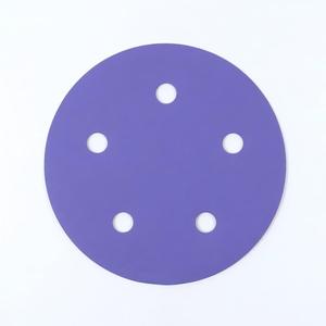 Papel de <span class=keywords><strong>Lija</strong></span> de Óxido de Aluminio Morado de 5 Pulgadas y 8 Agujeros, Alta Dureza, <span class=keywords><strong>para</strong></span> Pulir <span class=keywords><strong>Madera</strong></span> y Metal, <span class=keywords><strong>para</strong></span> Autos y Muebles, OEM ODM - Product Image 2