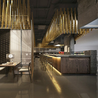 Desain & Pembangunan 3D Dapur Komersial & Area Makan untuk Bisnis F&B
