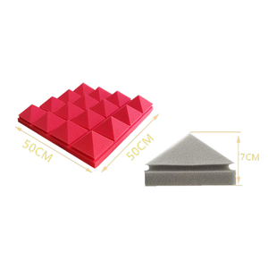 Gran oferta de China, paneles de pared acústicos modernos, forma de pirámide, modelo 3D, diseño de espuma insonorizada para estudio de música - Product Image 3