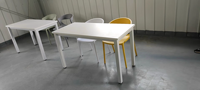 Foshan bureau bureau et chaise personnel bureau employé blanc 2/4/6 personne combinaison ordinateur bureau carte bureau poste de travail