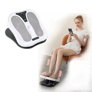 New Intelligent Heat Neuropathy Muscle Relief Stimulator Circulation Foot Massage Pad Electric Shiatsu EMS Foot Massager Machine