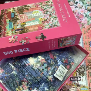 500 pièces de <span class=keywords><strong>puzzle</strong></span> magnétique en bambou pour adultes - Thème de la ville fleurie - Cadeau DIY - Product Image 2