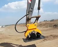 Compacteur vibrant hydraulique haute puissance pour mini-excavatrice de 2 tonnes