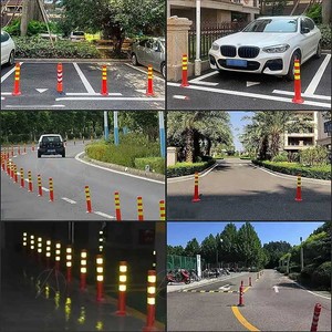 Phản Quang tự dính tổ ong phản chiếu tấm cho linh hoạt delineator an toàn giao thông bollard - Product Image 6