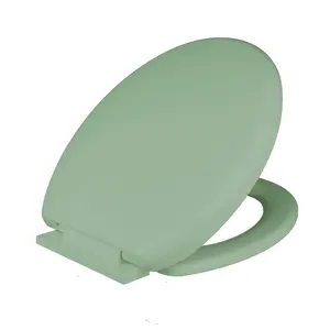 PP and UF Soft Closing Plastic WC Lid Toilet Seat Round Shape Suppliers