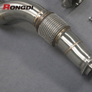 Tubería de Escape Turbo de 3.5 Pulgadas para BMW M3 M4 G80 M3 M4 G82 S58 3.0T 2021-UP - Product Image 6