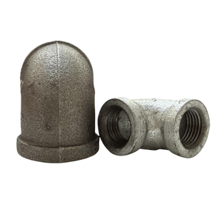 Codo de hierro maleable plateado de 90 grados Tipo rígido <span class=keywords><strong>galvanizado</strong></span> de alta presión - Product Image 4