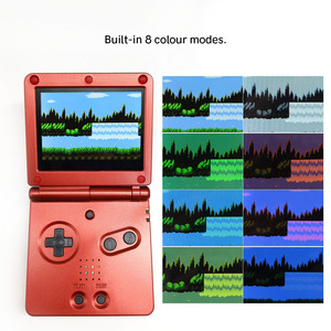 Hispeedido pour GBA SP V5 Écran LCD IPS laminé rétroéclairé, kit de remplacement 720x480 pour console Game Boy Advance SP - Product Image 2