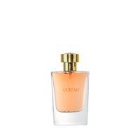 Flacon de parfum carré au prix le plus compétitif, 50 ml, 100 ml, flacon de parfum vide personnalisé avec boîte et couvercle unique