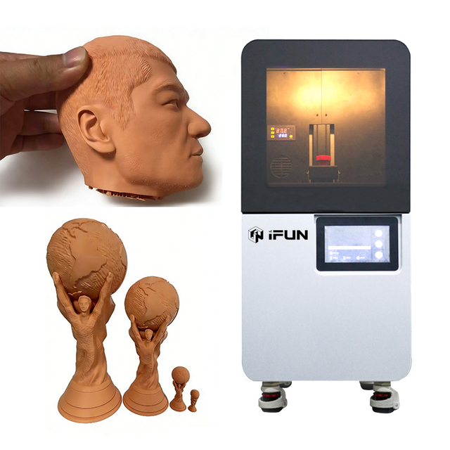 IFUN Professional 3D Printer | New | 8K Resolution LCD Technology | Large Build Volume | USB/WiFi | Universal Screen Printer