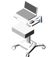 Chariot vidéo personnalisé Portable laryngoscope Flexible laryngoscope endoscope tour arthroscopie chariot endoscope chariot