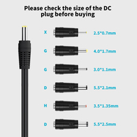 Adaptateur secteur universel 41W 6V 9V 12V 15V 18V avec port USB 5V 1A, alimentation à commutation multi-prises DC, chargeur pour produits électriques