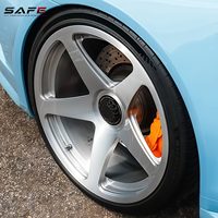 Jantes en alliage forgées sur mesure PCD5x112 5x130 18 19 20 21 22 Argent 5 branches pour Audi TT R8 Porsche 911 Cayenne Taycan
