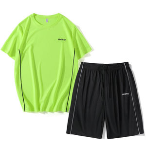 ANSZKTN <span class=keywords><strong>2022</strong></span>-Ensemble de shorts d'été pour jeunes-Sports décontractés-Cool avec des vêtements à la mode-T-shirt à manches courtes pour hommes - Product Image 3