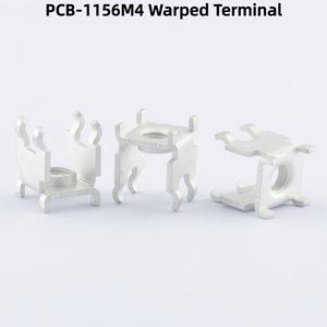 Bornier <span class=keywords><strong>à</strong></span> pattes courbées <span class=keywords><strong>à</strong></span> bride PCB-1156M4, système de gestion de batterie (BMS) pour véhicule électrique basse vitesse, borne en laiton - Product Image 2