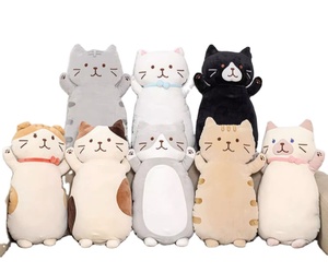 Certifié CE/ASTM 2024 Vente à Chaud Jouet en Peluche Kitty Oreiller Doux Personnalisé Animaux en Peluche pour Enfants Ours en Peluche PP Spécial - Product Image 1