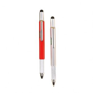 6-in-1 <b>Multi</b>-functional Metal Gel <b>Pen</b> Blue Ink Customized Colors Promotional Corporate Gifting Universal Stylus Tool <b>Pen</b> - Product Image 5