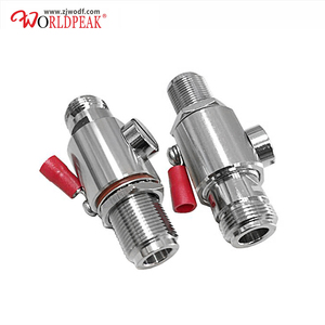 N protector contra sobretensiones de rayos N conector hembra dual a N hembra mamparo pararrayos protección contra pararrayos con GDT 6G - Product Image 1