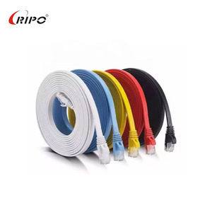 Ripo UTP Cat6 Patch Ultra-Thin Flat-Type RJ45 Cable Ethernet macho para comunicación - Product Image 5