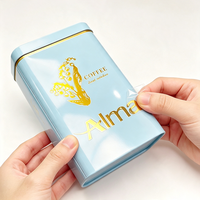 Autocollants personnalisés en feuille d'or à transfert thermique, étiquettes logo pour la décoration des emballages de bouteilles en verre, tasses, parfums et bougies