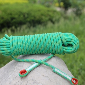 Corde de sécurité statique en polyester double tressé, peu extensible, pour équipement d'escalade et protection contre les chutes - Product Image 2