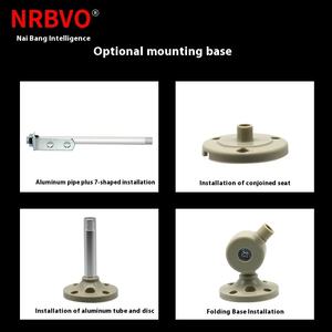 NPT5-1T-D menara lampu sinyal LED, alat mesin Multi lapisan dua bagian lampu konstan hijau merah plastik tahan air tiga warna - Product Image 3