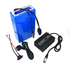 Bateria superpotente para bicicleta elétrica 18650, bateria de íon de lítio 15ah 20ah 30Ah 24v 36V 48v 52V 18650, bateria para bicicleta elétrica