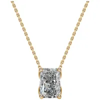 MUSHAN Bijoux sur mesure Collier en argent sterling 925 Moissanite couleur D VVS1 Cadeau de luxe Pendentifs chics pour femmes Accessoires diamant