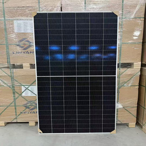 แผงโซลาร์เซลล์แบบโมโนคริสตัลไลน์ Linyan 590W 144 ฮาล์ฟเซลล์ ขนาด 182 มม. x 182 มม. กระจกสองชั้น เกรด A - Product Image 1