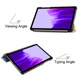สำหรับแท็บ A7 Lite 8.7" <span class=keywords><strong>2021</strong></span> SM-T227/T225/T220 ขาตั้งบางเฉียบ ปิดอัตโนมัติ แม่เหล็ก หนัง PU เคสป้องกัน - Product Image 3