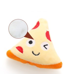 Nuevo juguete creativo para mascotas pata de pollo pizza chips forma solo jugar hierba gatera peluche gato juguete - Product Image 5