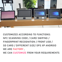 Computadora Táctil Todo en Uno, OPS PAPC NFC, Monitor con Windows, IPC Android, Publicidad Digital, Tablero de Menús, Soporte de Exhibición, TV