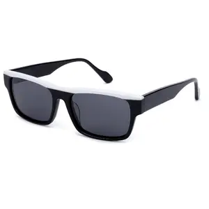 Винтажные поляризованные солнцезащитные очки с логотипом на заказ, женские 2024 роскошные квадратные солнцезащитные очки для мужчин