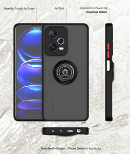 Funda mate para teléfono móvil, funda trasera dura para PC, soporte para anillo, funda Kickstnd para Redmi Note 12 <span class=keywords><strong>Pro</strong></span> + <span class=keywords><strong>Pro</strong></span> 4G 5G - Product Image 6