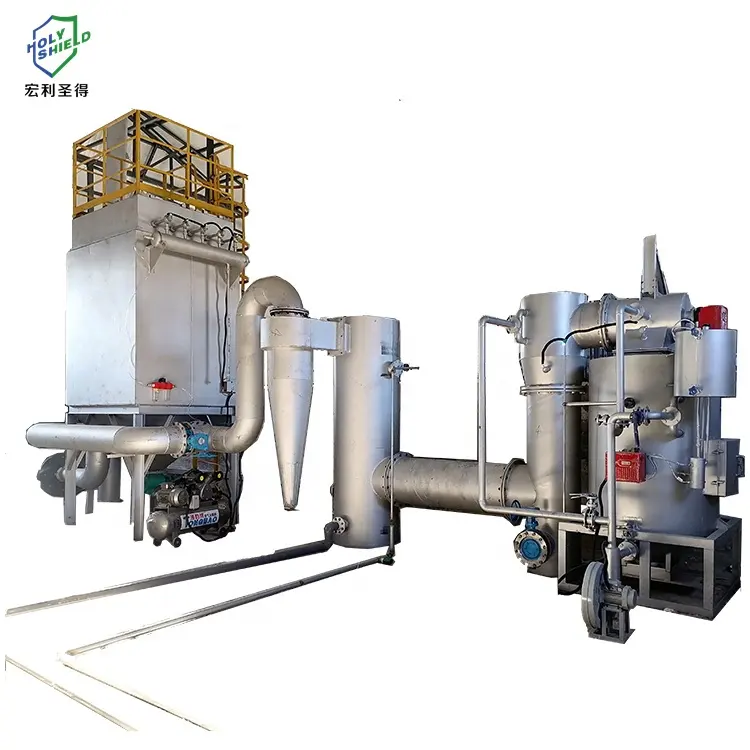 Vertical Municipal Solid Waste Domestic Garbage Incinerator Furnace Incineration