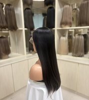 Perruques sans colle en dentelle suisse HD en gros, 100 % cheveux humains vierges, qualité supérieure, ligne de cheveux naturelle, tailles de bonnet S/M/L